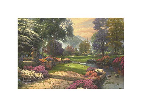 Flagology.com, Thomas Kinkade, Living Waters Doormat – 18″ x 30″, Outdoor/Indoor Doormat, Heavy Duty Recycled Rubber, Non-Slip Backing, Vibrant Colors