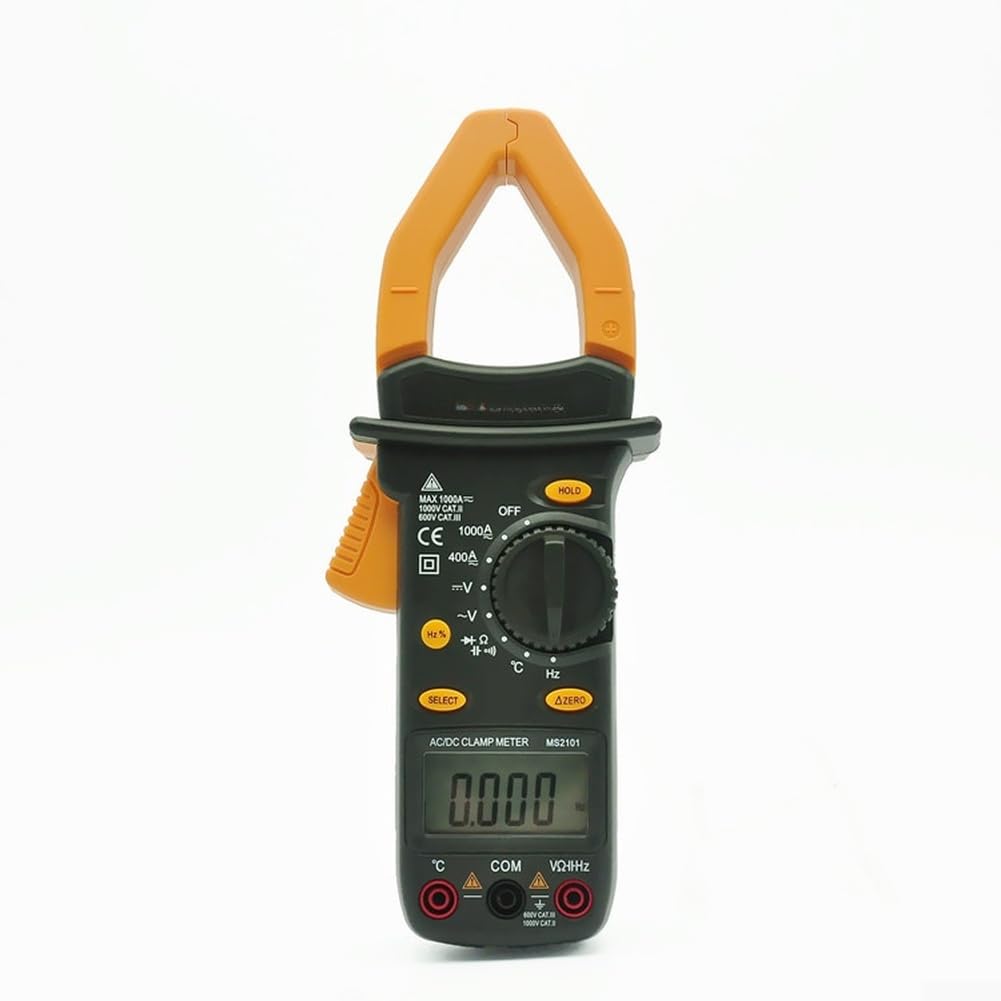 Pince multimètre 1000A AC DC haute précision avec mesure de fréquence