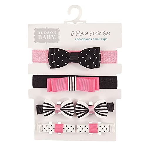 Image of Hudson Baby Cotton and Synthetic Headbands, Size 0-24 Months