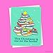 Book Lover Christmas Card 