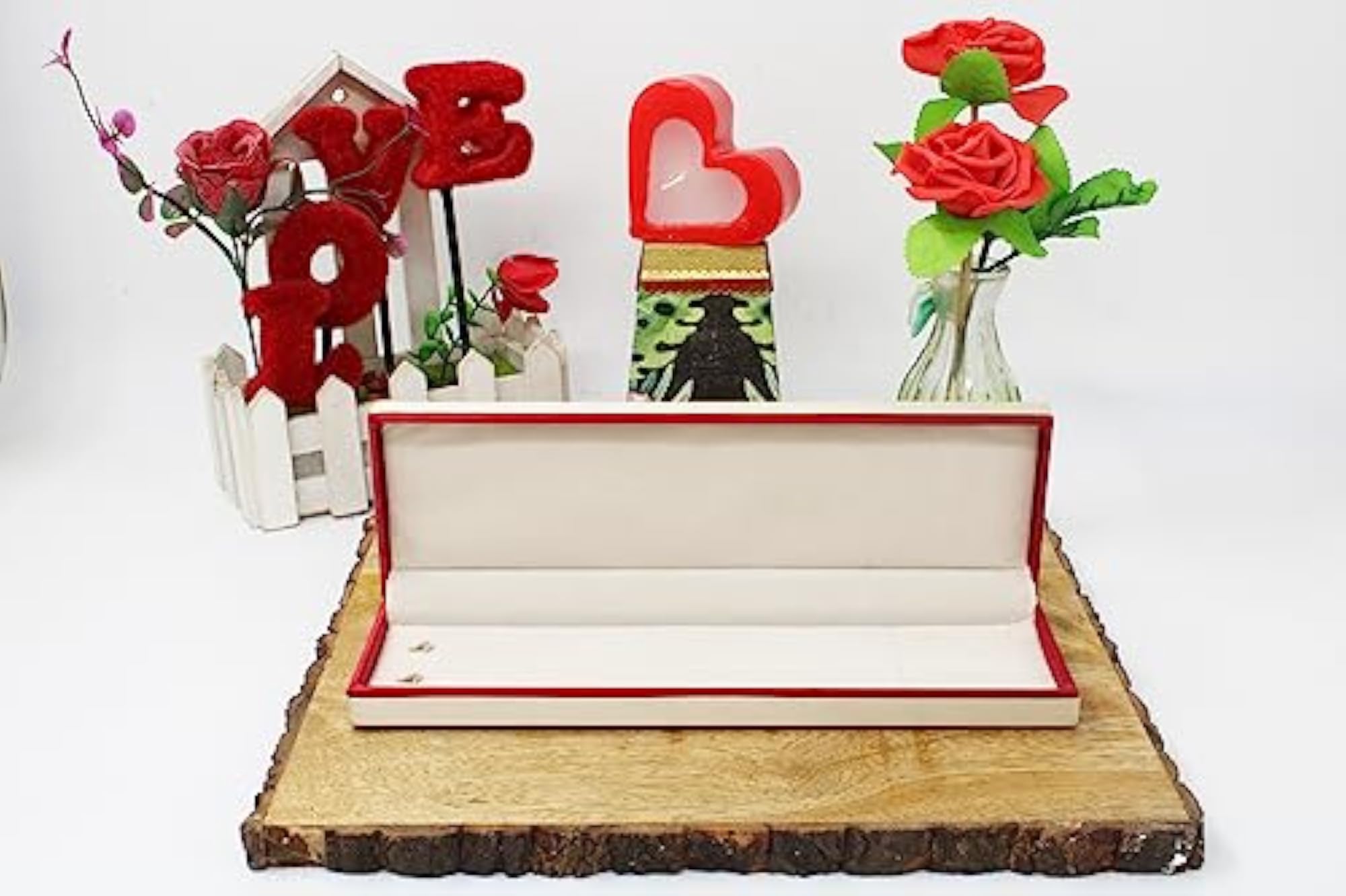 2pc Satin Long Bracelet Chain Jewellery Organizer Storage Box