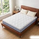 ITEFDTUTNE 12 Inch Memory Foam Mattress Queen, Cool Memory Foam Mattresses in a Box, Removable and Odorless Queen Mattresses for Cool Night, Pressure Relief, 7 - Zone Ergo Support