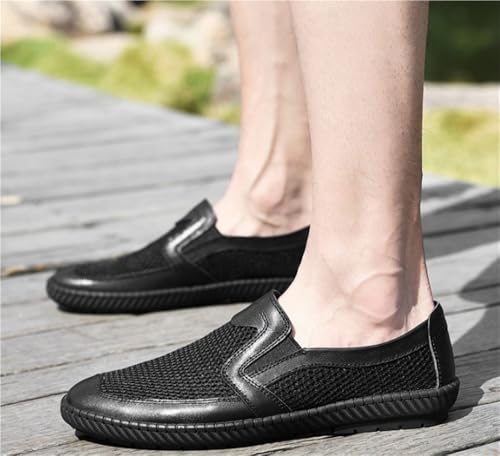 Mens Soft Loafers Shoes Breathable Comfortable Driving Style Casual Events Outdoors Slip Resistant Flat Heel3