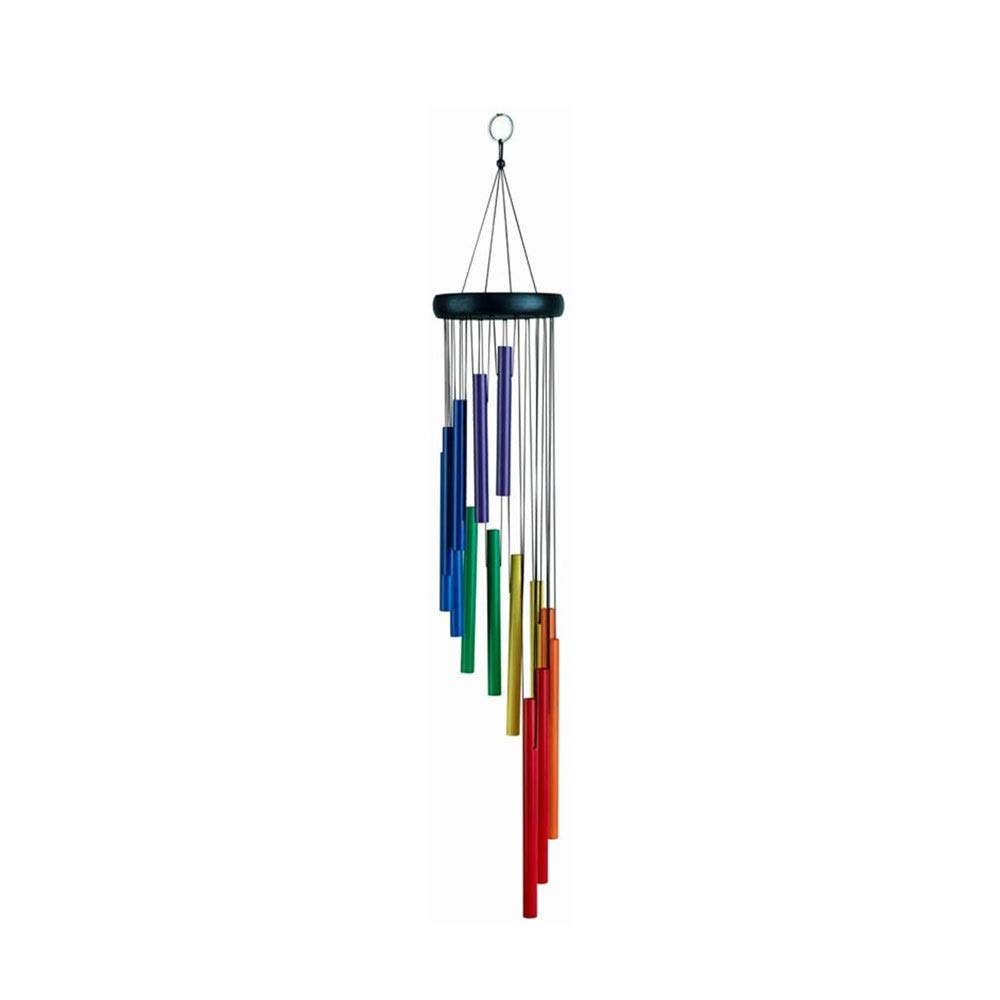 Chimhies del vento all'aperto, tubi di metallo del vento con tubi metallici metalli commemorativi Chimenti del vento, arredamento dei chimici del regalo per il patio del giardino Outdoor da 2