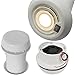 Akcesoria RV. Akcesoria karawskie RV. Wentylator dach powietrza wentylacyjny kratka Whit fan Trailler Trailer Van Cooling Air Vent Camper Motor Home Cichy wentylator 12V (Color : 2 speed with LED)