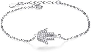 Bracelet Ajustable en Argent Sterling 925 pour Femme Fille