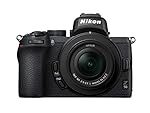 Nikon Z50 - Cámara DX Mirrorless, 11 FPS, Vídeo 4K...: Sistema AF híbrido (autofoco) es rápido, preciso y realmente suave Fotos adecuadamente enfocadas y vídeos 4K a su alcance para realizar creaciones Los puntos AF en el sensor cubren aproximadamente el 90% del fotograma de forma horizontal y vertical, ...