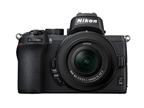Nikon Z 50 16-50mm Vr Lens Kit Digital Camera with 3.2-inch Tft Lcd, Black by Nikon - Used condition - CA$758.55