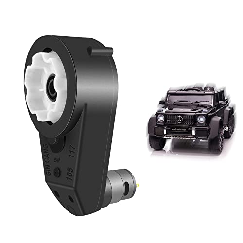 65W High Torque 12V RS570 35000RPM Motor Gearbox for Power Wheels Motor Upgrade,12 Volt High Speed DC Motr for Kid\'s Electric Vehicle Ride On Toys Car Gearbox Upgrade Replace Parts