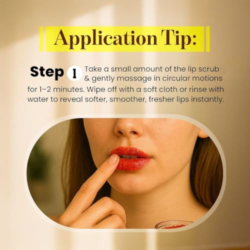 Image of Nuskhe By Paras | Muah Combo | 3-Step Lip Care Solution | Scrub | Mask | Balm | Brightens & Evens Tone | Complete Lip Care | 10gm Each | For Men & Women