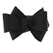 B Baosity 2pcs Lazo de Lienzo Bowknot Negro para Adorno de Zapatos...