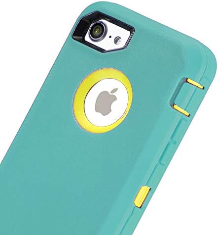 Case for iPhone 6S / iPhone 6,[Heavy Duty] Built-in Screen Protector Tough 3 in 1 Rugged Shorkproof Cover for Apple iPhone 6 / iPhone 6S (Green/Yellow)