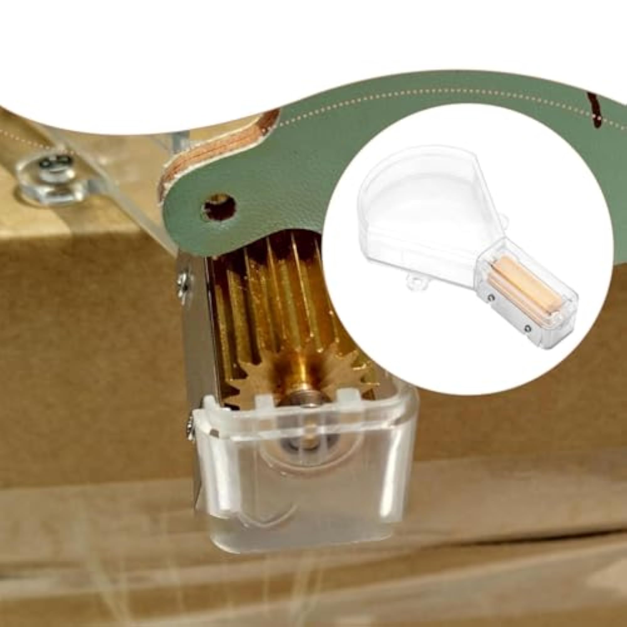 Leather Edge Painting Box Applicator Tool, Deep Tooth