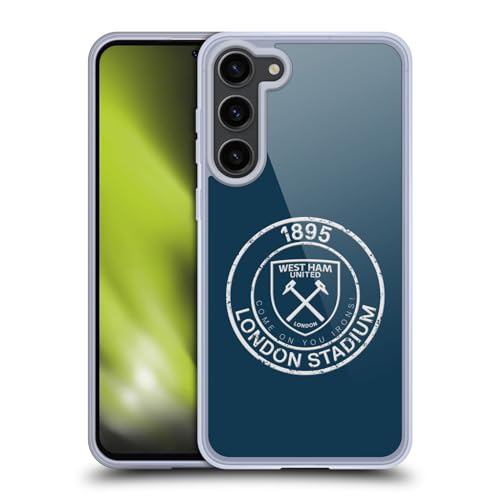 Carcasa flexible West Ham United FC compatible con Samsung S23+ 5G funda de gel antigolpes suave