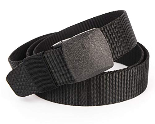 Plastic Buckle Nylon Belt Mens Web Adjustable Tactical Belt Webbing Canvas Outdoor Belt Breathable Military Waist Belt Strap