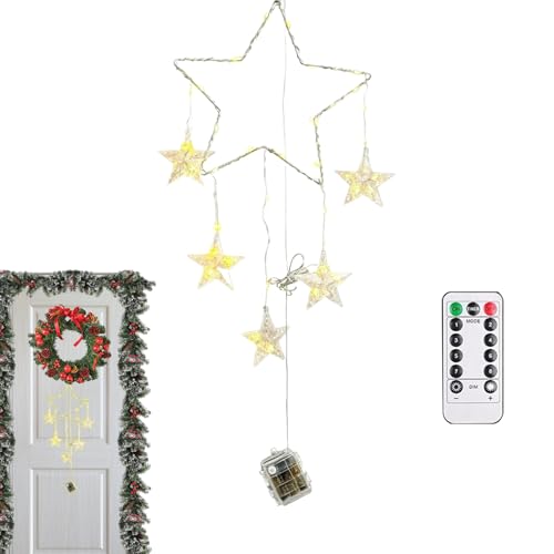 Étoiles lumineuses de Noël pour fenêtre illuminant vos soirées d'hiver