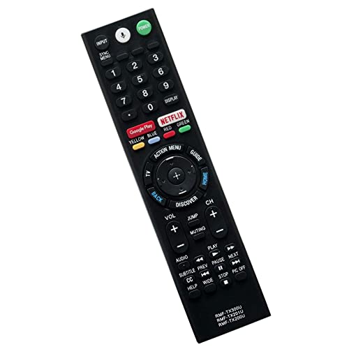 VINABTY RMF-TX300U RMF-TX200U RMF-TX201U Remote control replaced Compatible with Sony BraviaTV KD-77A1 KD-75XE9405 KD-65XE8505 KD-75XE8505 KD-49XE8004 KD-55A1 KD-43XE8004 - Image 2