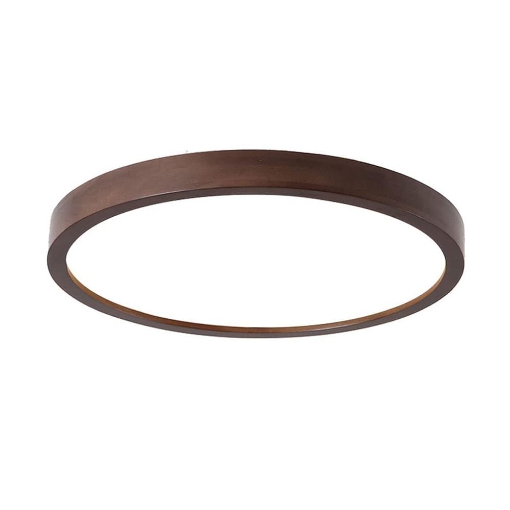 Luminaire de plafond en bois de noyer tricolore style scandinave