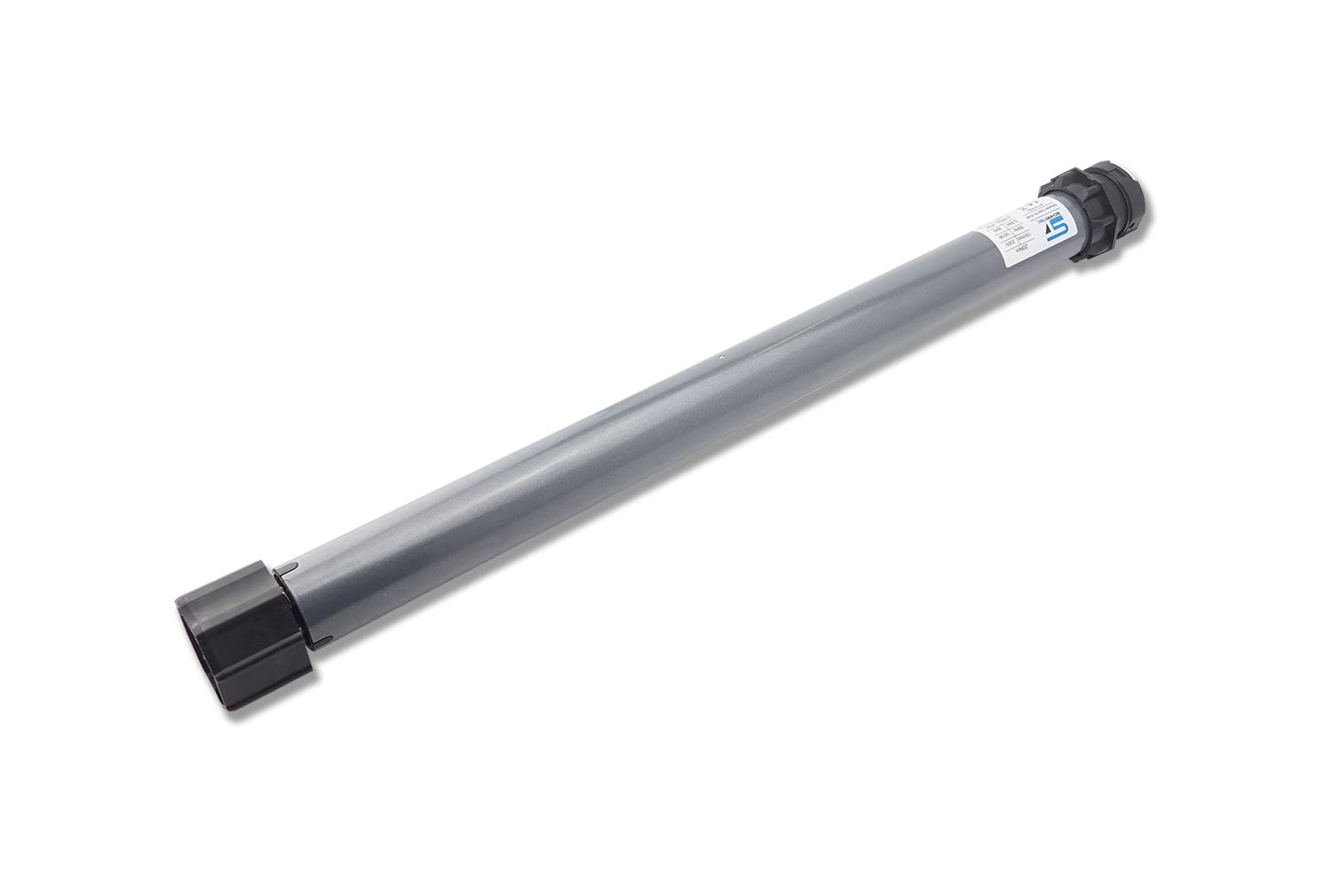 SCHARTEC Moteur de volet roulant sans fil avec interrupteur électronique Tube FE 20-60 - Moteur tubulaire 60 mm avec interrupteurs de fin de course électriques