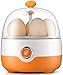 Tiyabdz Kocioł Egg Kocioł Elektryczny Parowiec, Wielofunkcyjny Elektryczny 5 Jajka Kocioł Kuchenka Stainless Teel Automatic Power-Off Mini Steamer Poacher Kuchnia Narzędzie do gotowania (kolor: rodzic