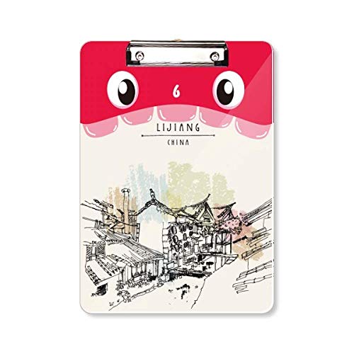 Plaque de support A4 Li Jiang design horizontal haut de gamme