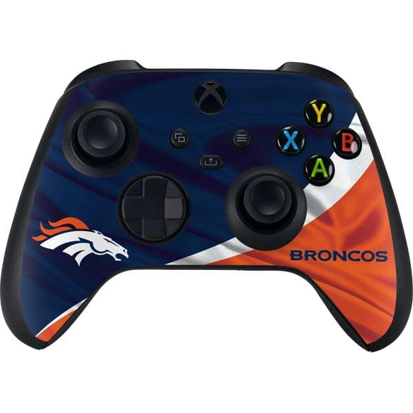 Skinit Decal Gaming Skin Compatible with Xbox Series X Controller - Officially Licensed NFL Denver Broncos Design