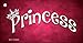 SMART BLONDE Princess Novelty Metal Key Chain KC-11545