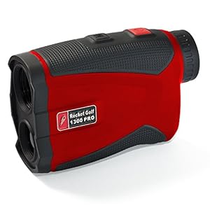 Telémetro de Golf Láser – Birdie 1300 Pro Rojo ̵