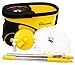 Simpli-Magic 79154 Spin Cleaning System-3 Microfiber Mop Heads Included, Industrial