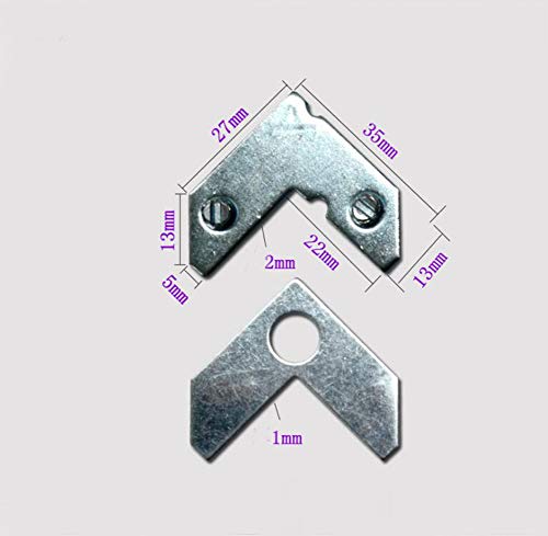 1Set/18Pcs Metal Photo Frame Hardware Set - Durable Angle Bracket Flat Plate Fastener Tapped Corners Gasket Picture Frame Hanging Hooks Spring Clips Diy Picture Framing Accessoried #TOP1