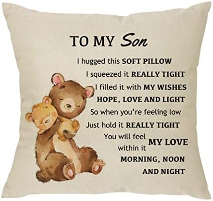 To My Grandad Pillowcase Gift,Funny Grandad Pillow Cover For men Birthday Christmas Father's Day Grandad Gift From Granddaughter Grandson Cushion Cover 18"x 18"