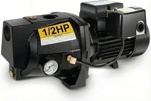 Acquaer 1/2HP Shallow Well Jet Pump Dual Voltage