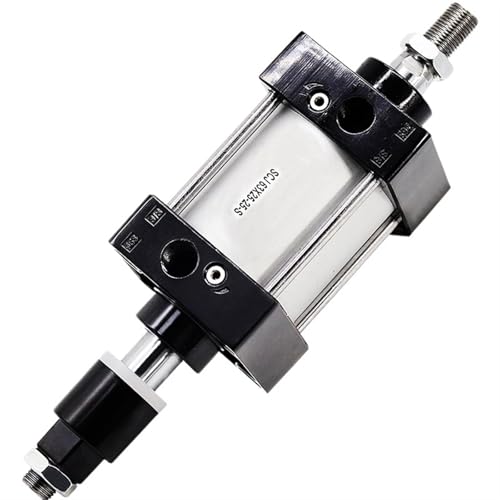 Vérin pneumatique SCJ80 ajuste la course de 125 à 100mm pour éviter les arrêts machine