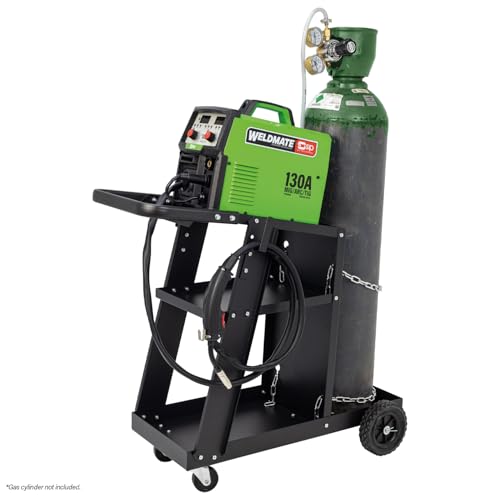 SIP WELDMATE AUTOPLUS MIG Welder 130A 3-in-1 MIG/ARC/TIG Synergic Inverter Welding Machine & Cart