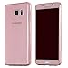 Houshine case8787 Galaxy S7 Edge Case(Front Plus Back Cover Gel Series), Outshine Shockproof TPU 360 Degree Protective Clear Crystal Rubber Soft Case Cover for Samsung Galaxy S7 Edge - Rose Gold