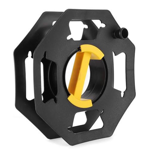 Cable Organizing Reel, Plastic Extension Cord Winding Reel, Manual Wire Storage Organizer with Central Handle, Cord Winding Winch, Tangle?Free Design for RVs, Boats, Caravans, and Campervans