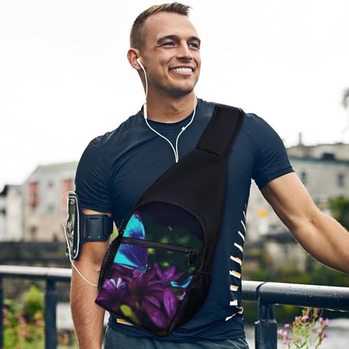 Bolso bandolera casual multipropósito para viajes y senderismo miniatura 3