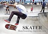 Skater. Skateboarding-Impressionen (Tischkalender 2023 DIN A5 quer): Vom Straßensport zur populären Sport-Disziplin (Monatskalender, 14 Seiten ) (CALVENDO Sport)