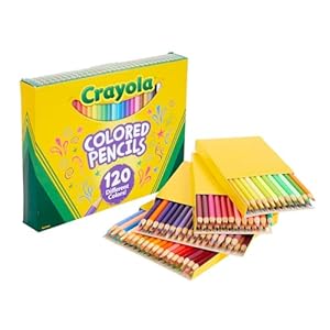 Crayola Coloured Pencils, Assorted ...