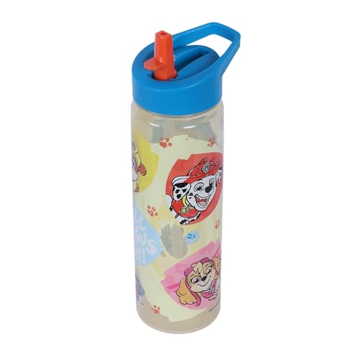 Image of Gluman Water Bottle for Kids | Disney Paw Patrol Ninos 700 ml SipperBottle with Flip-Top Closure | Kids Sipper School Water Bottle | Picnic Bottle | Food Grade | School Bottle for Boys | Leakproof