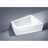 für zwei Personen geeignet OTTOFOND GALIA II Mod.A 175x135x70cm ungleichschenkliche Badewanne