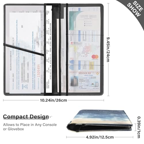 Organizador para Auto Piel Slim miniatura 3
