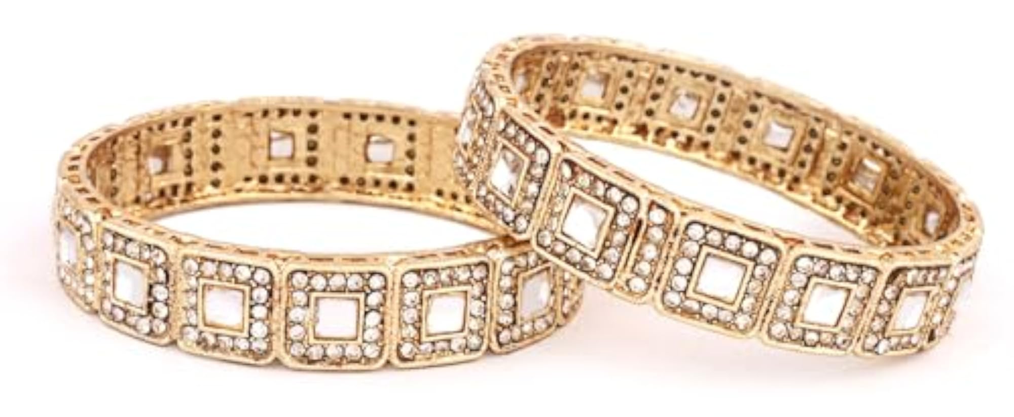 Stylish Kundan Bangles for Women