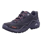 Der vielseitig, stabile, leichte SIRKOS GTX Schuh von LOWA! Dieser Schuh für viele Outdoor-Gelegenheiten verfügt über einen strapazierfähigen Schaft aus Veloursleder und Textil. Die innovative LOWA MONOWRAP Sohlenkonstruktion bildet mit dem Schaft eine feste Einheit, stabilisiert und schützt an besonders beanspruchten Stellen. , LOWA Index: All Terrain Classic, Obermaterial: Veloursleder, Cordura, Futter: GORE-TEX footwear, Sohle: LOWA „Cross II“, Gewicht (UK 8): 850 g/p