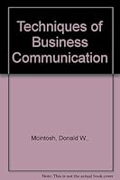 Techniques of business communication B001DHTM62 Book Cover