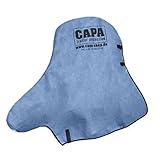  Deichselschutz light-blueCAPA Deichselschutz für PKW Anhängerkupplung Stützrad Deichsel Schutzhülle Abdeckung Abdeckplane in light-blue BC 01 LB