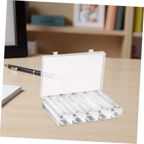 Boîtes de protection pour dollar capsules de rangement transparentes - 4