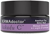 DERMAdoctor Kakadu C Amethyst Clay Detox Mask, 1.7 Oz
