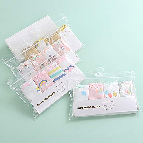 Image of benetia Girls' Underwear Soft Cotton 6-8 Pack