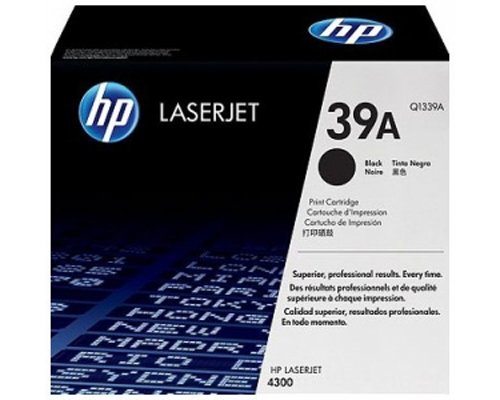 HP Q1339A toner d'origine noir pour impression laser haute capacité sans bavure